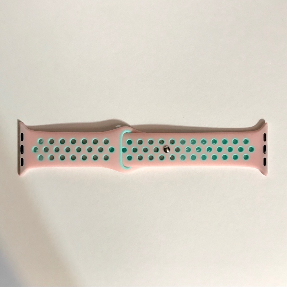 ✰ Blue and Pink Sport Apple Watch Band ✰ - Picture 7 of 7
